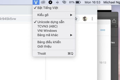Bộ gõ tiếng việt cho Macos : Openkey tốt hơn bộ gõ mặc định của apple