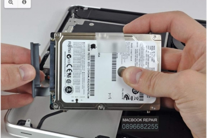 Thay thế ổ cứng Macbook pro 2010 Unibody 13 inch A1278