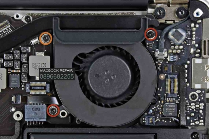 Thay quạt tản nhiệt MacBook Air đà nẵng 11