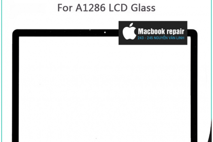 sửa chữa, thay thế kính macbook pro 15