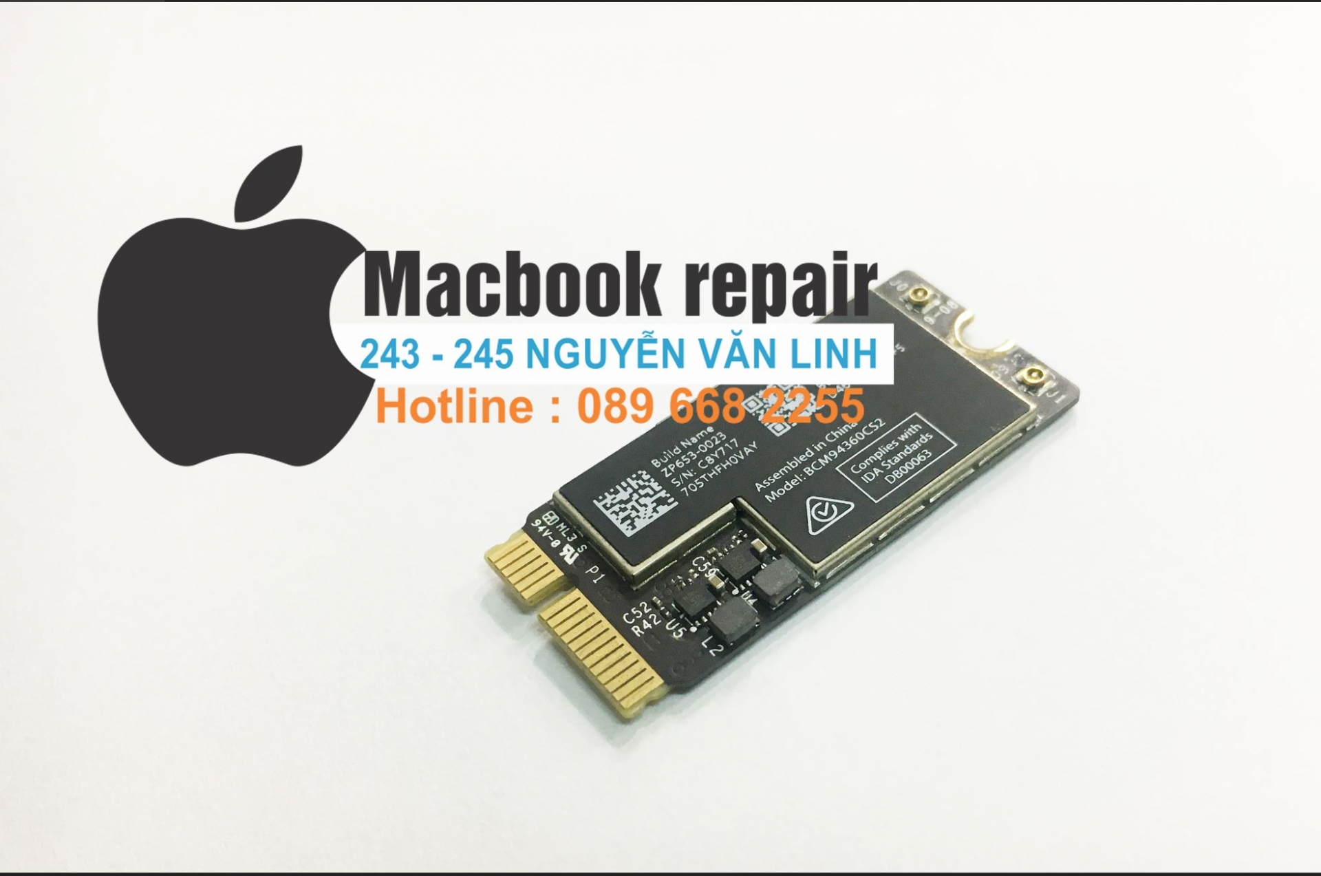 Chips wifi macbook air 2013 2014 2015 2016 2017 13 inch