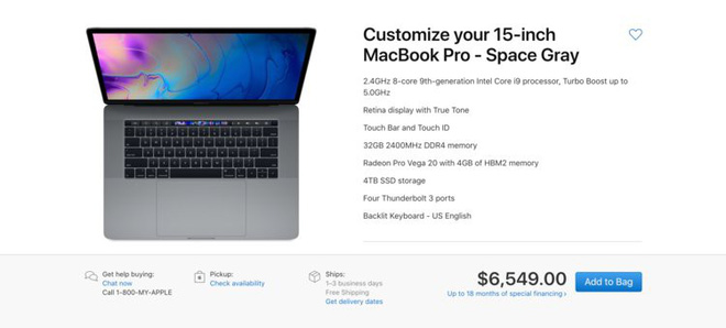 Macbook Pro 2019