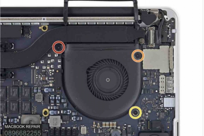 Thay Quạt tản nhiệt MacBook Pro 15 Thay Quạt tản nhiệt MacBook Pro 15