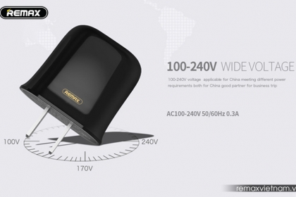 Sạc USB Remax 2 cổng 3A Sạc USB Remax 2 cổng 3A